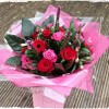red rose bouquet