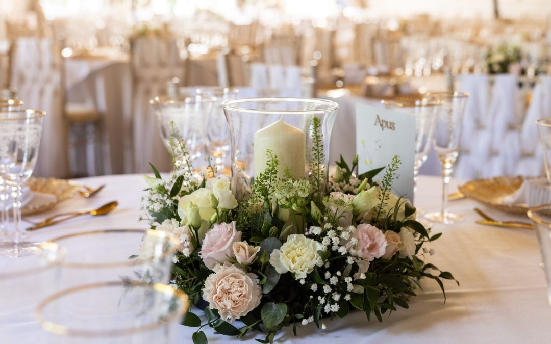 Pale Pinks, Creams and Whites at Bourton Hall