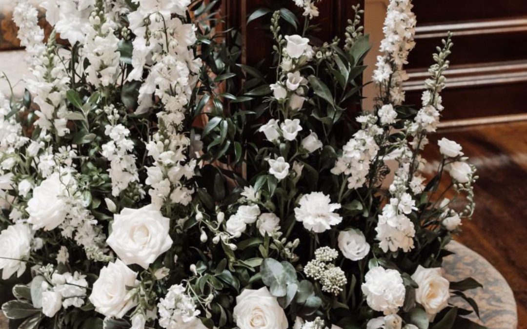 White Wedding at Bourton Hall